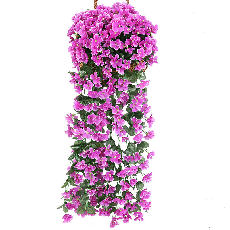 Vivid Artificial Hanging Orchid Bunch