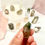 Crystal Quartz Points with Inclusions - Small Crystals - You Choose