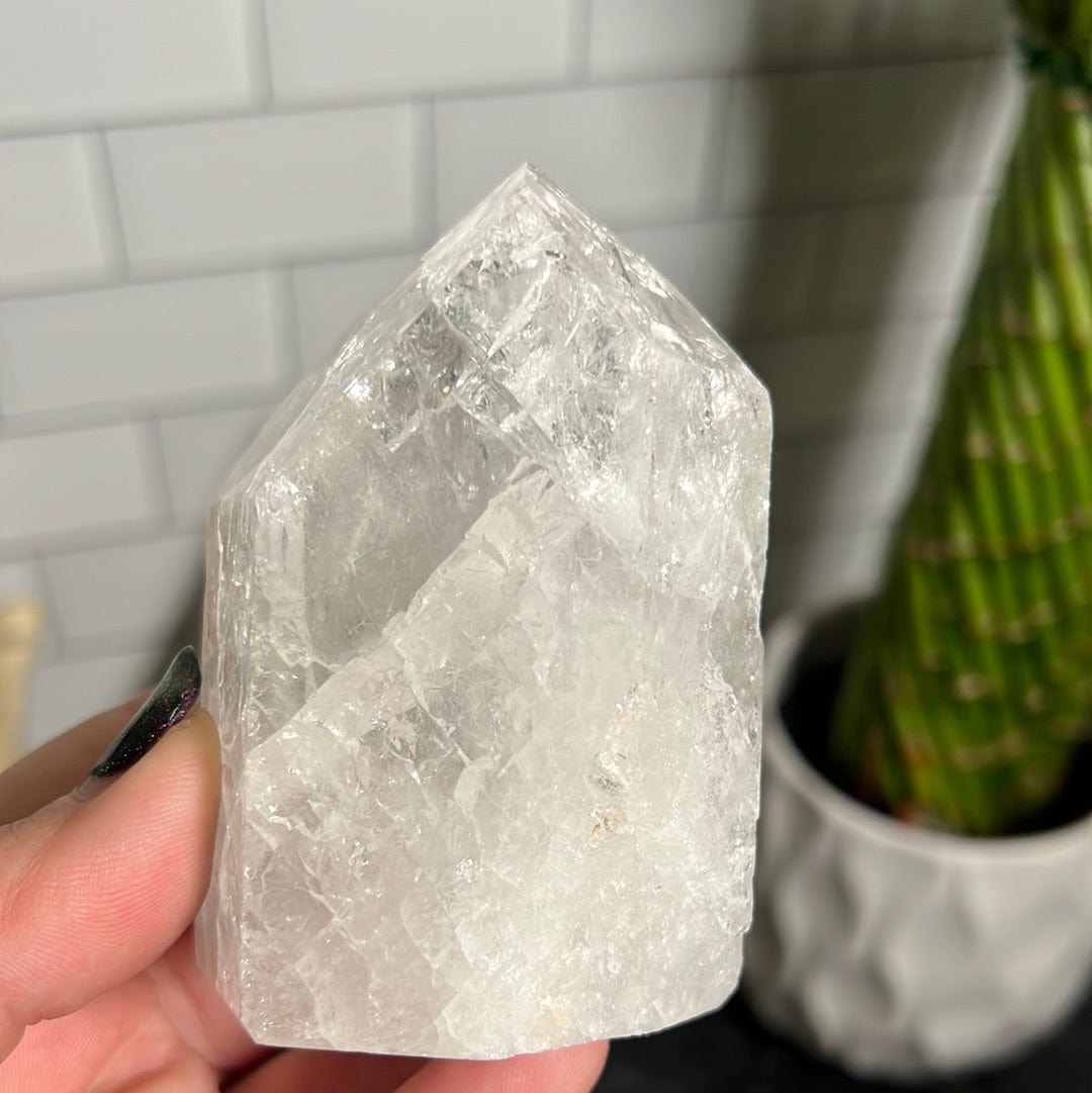 Crackle Quartz Point