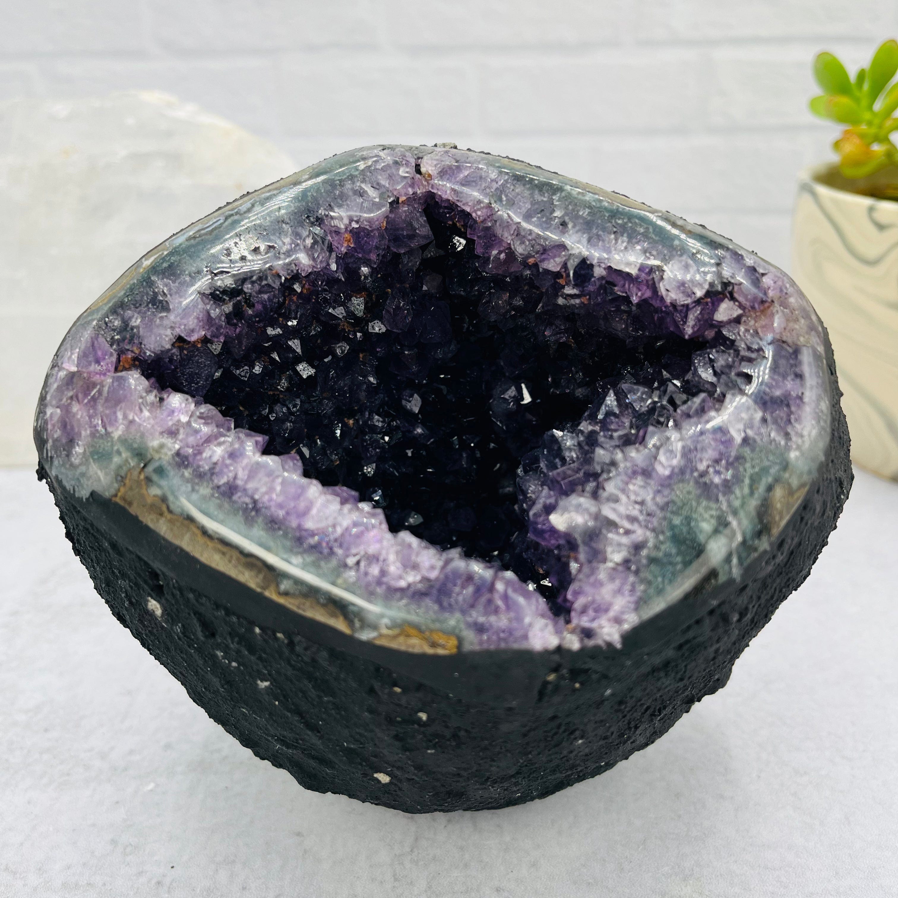 Amethyst Cave Cathedral Geode Crystal - OOAK