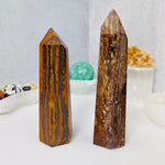 Tigers Eye Tower - Lightly Polished - You Choose