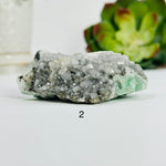 Fluorite with Pyrite and Crystal Quartz growth YOU CHOOSE