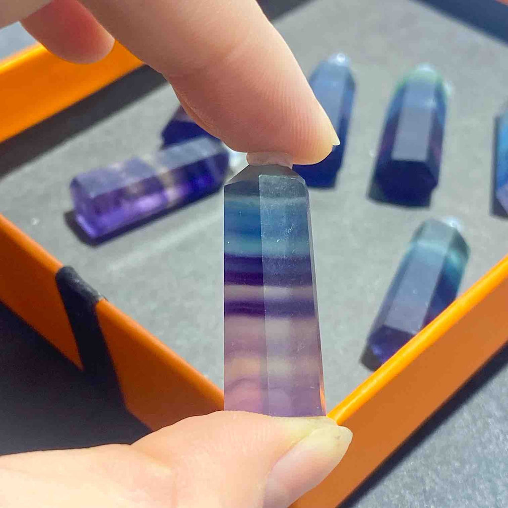 Quality Rainbow Fluorite Towers