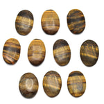 Tiger Eye Worry Stone Slab - Thumb Stone - Palm Stone - Metaphysical - Chakra - (2BROWNSHELF-42)