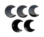 Gemstones Half Crescent Moon - Drilled or Undrilled