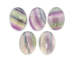 Fluorite Cabochon Crystal Pocket Stone