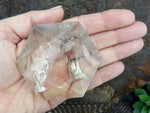 Crystal Quartz Hexagonal Pocket Stone - BY WEIGHT (OF1-S55)