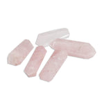 Rose Quartz Double Terminated Point - Crystal Healing -Chakra Stone (RK37B12-06)