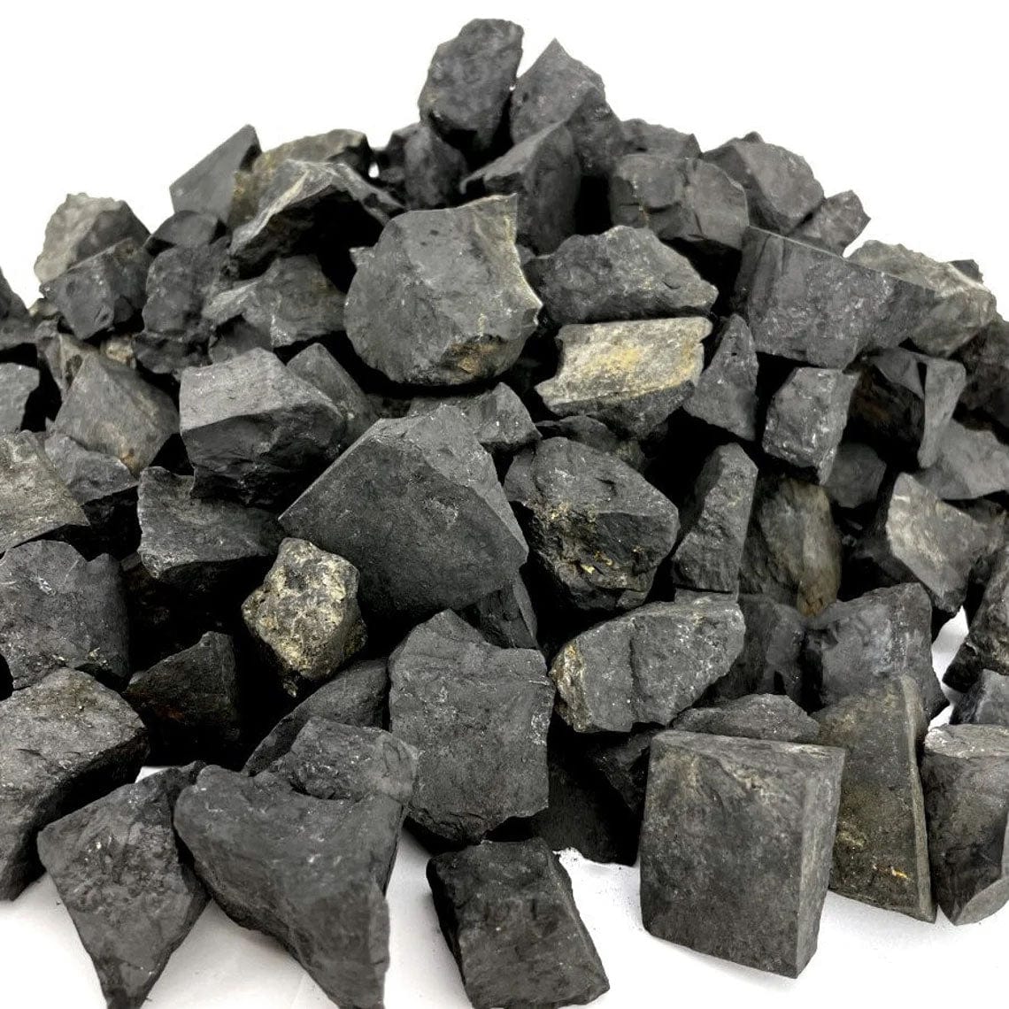 Shungite Natural Stones -1, 5, 10 or 5 Kilo Bag - Buy in Bulk