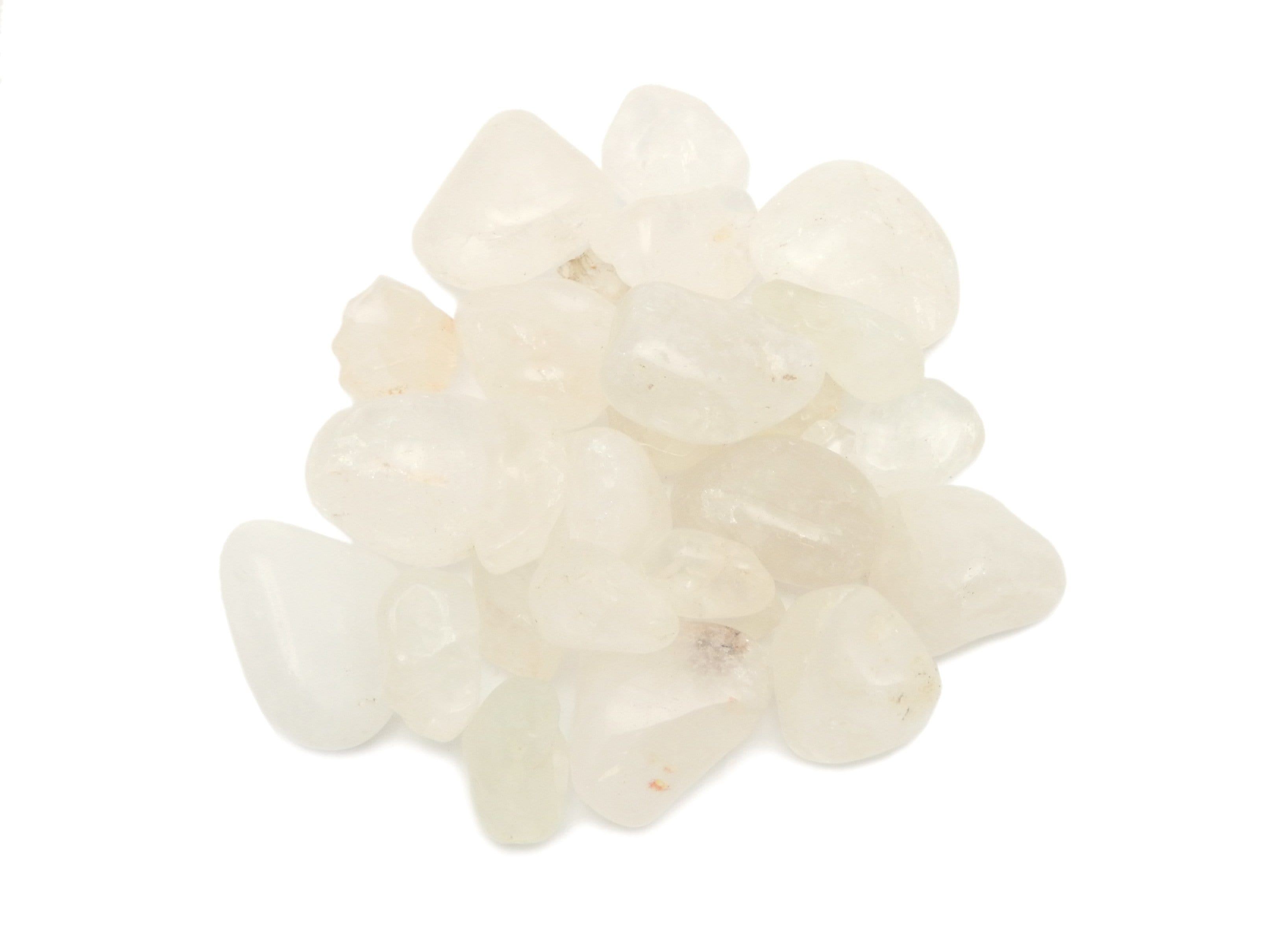 1/2 lb Crystal Quartz Tumbled Gemstones - Polished Stones - Jewelry supplies - Arts and Crafts