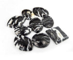 Zebra Jasper Stone -- Free-form Zebra Cabochons - (RK36B18-12)